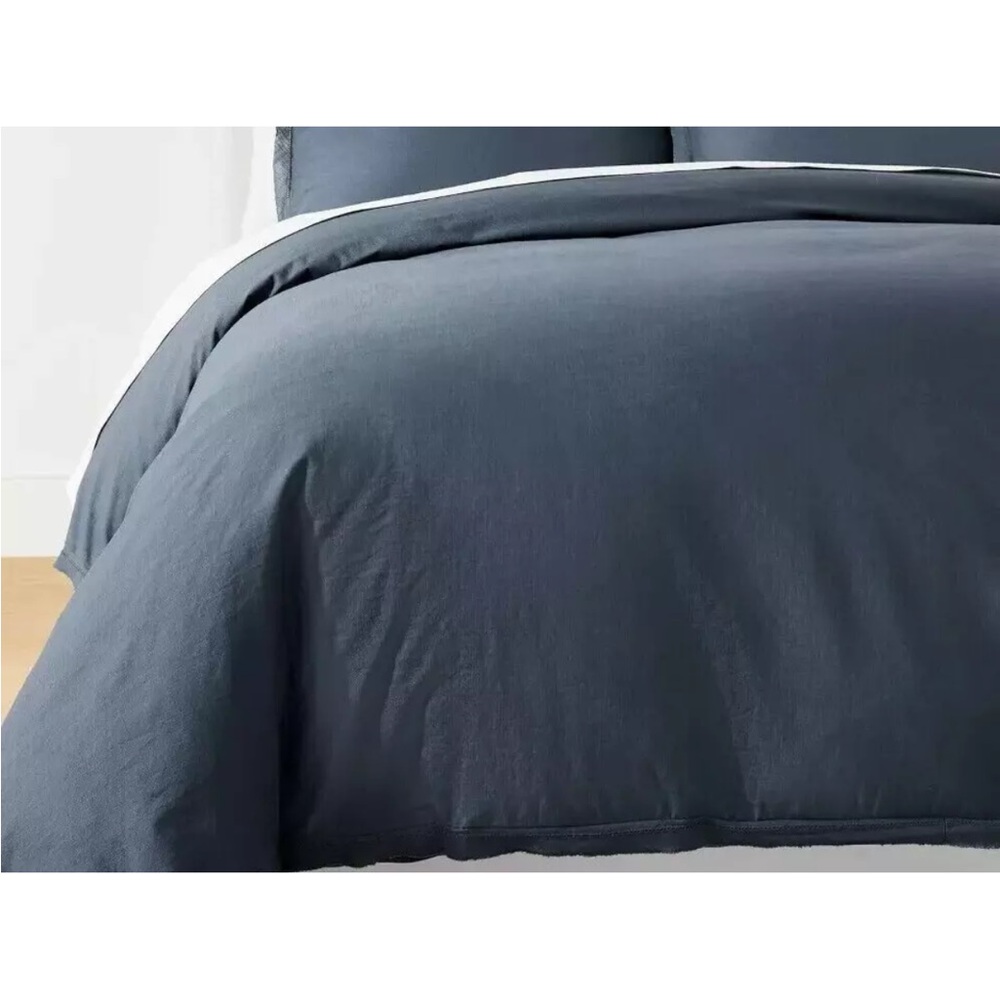 Threshold with Studio McGee Raw Edge Hemstitch Cotton Comforter Set